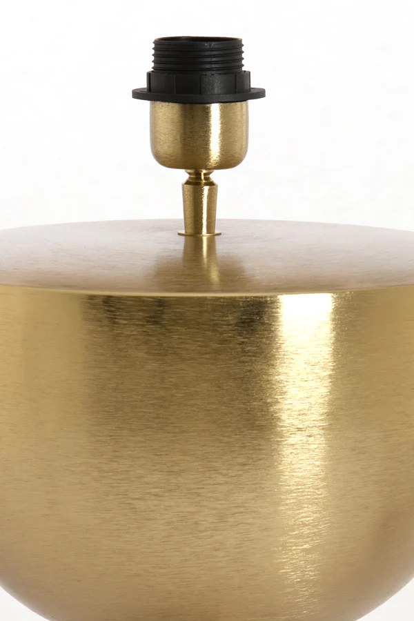 Lamp base 27x38,5 cm ISMARA matt gold - Image 2