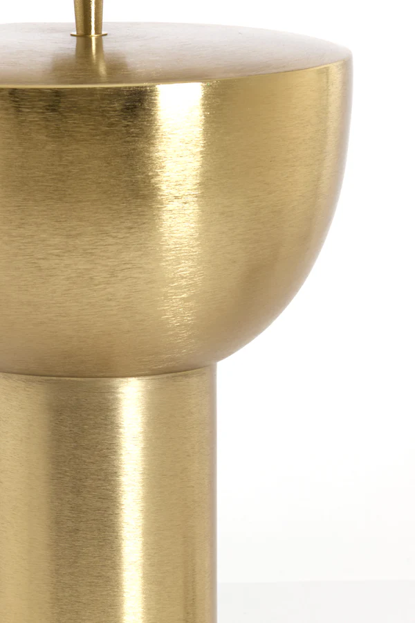 Lamp base 27x38,5 cm ISMARA matt gold - Image 3