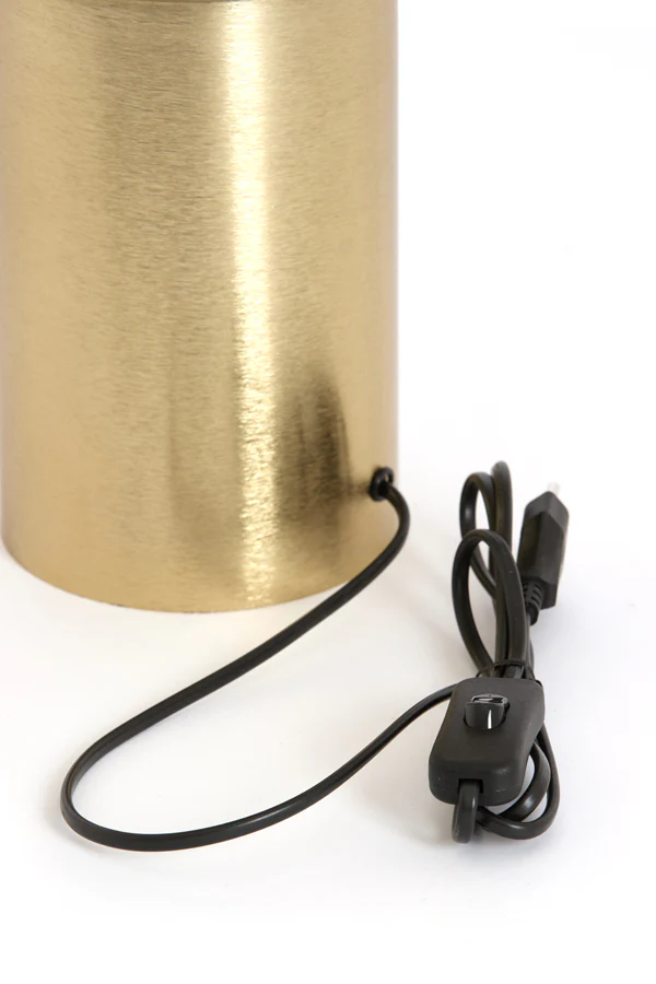 Lamp base 27x38,5 cm ISMARA matt gold - Image 5