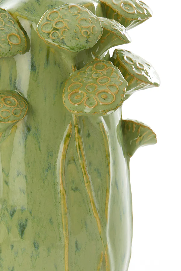 Lamp base 28,5x27,5x36,5 cm LAVCI ceramics mint green - Image 3