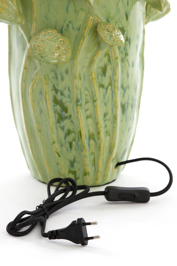 Lamp base 28,5x27,5x36,5 cm LAVCI ceramics mint green - Image 4