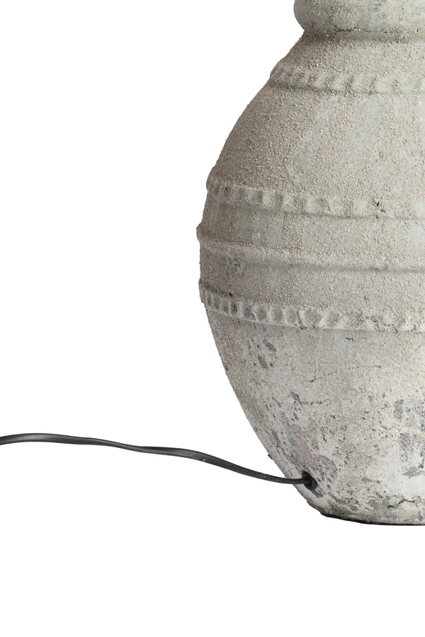 Lamp base 28,5x42,5 cm VENTURA ceramics texture grey - Image 5