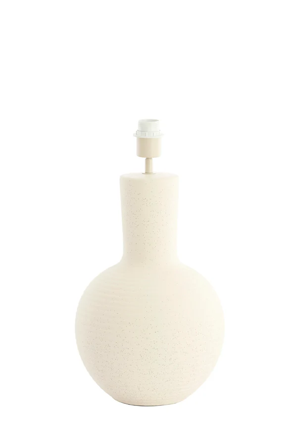 Lamp base 28,5x52 cm ULLOA ceramics matt cream