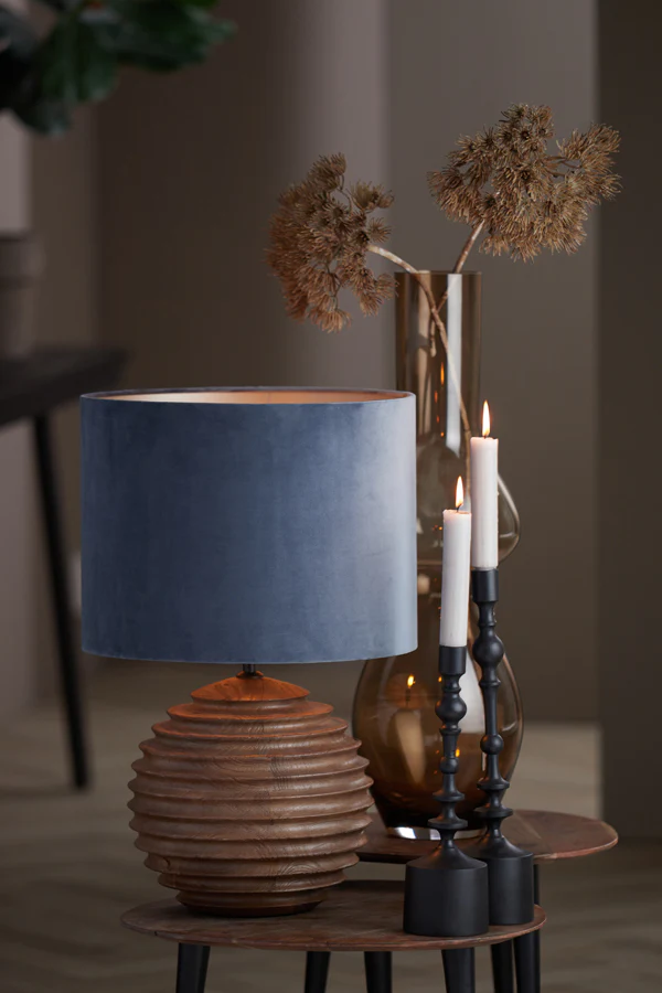 Lamp base 29x38 cm RENZO wood matt brown - Image 10