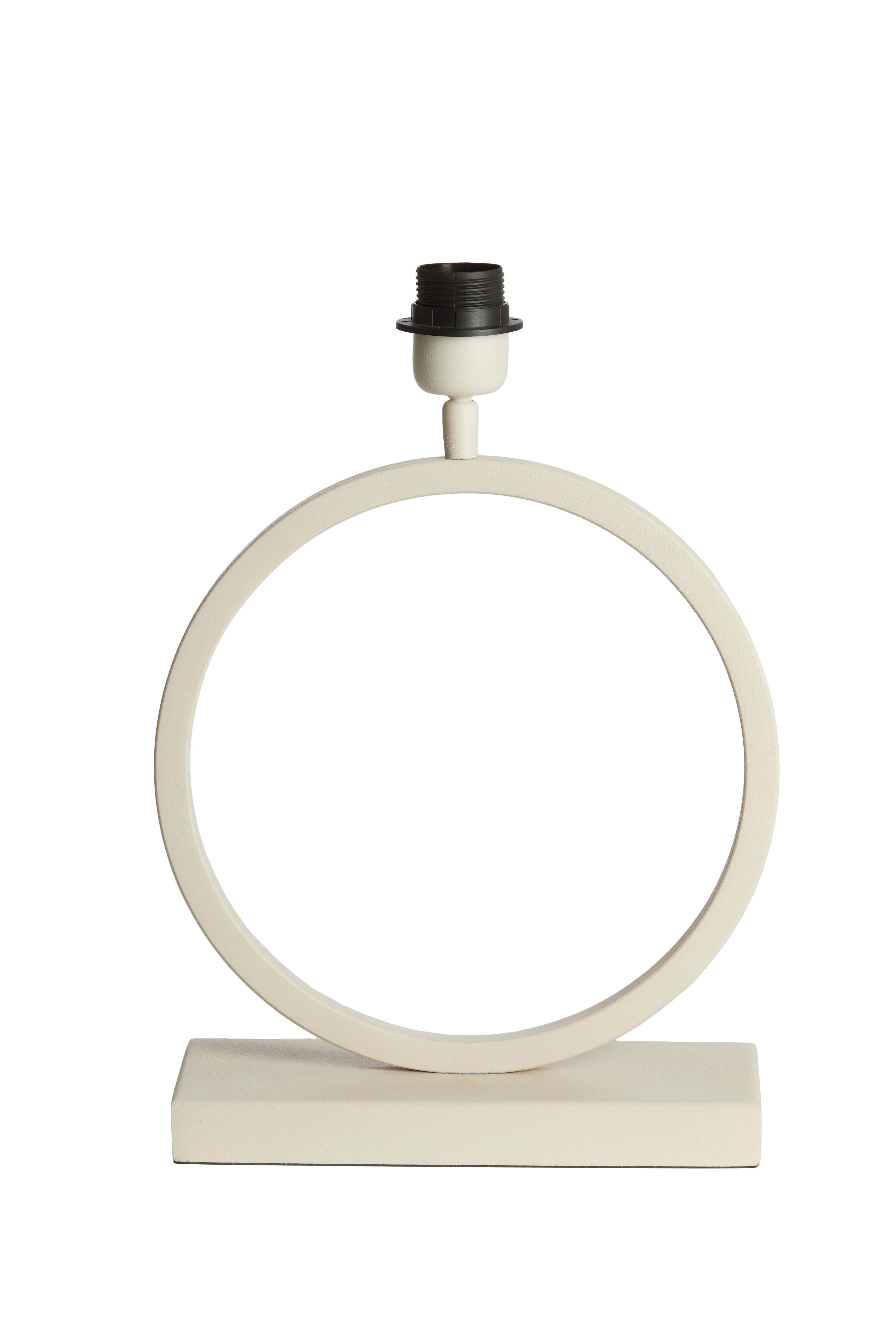 Lamp base 30x12,5x43 cm LIVA cream