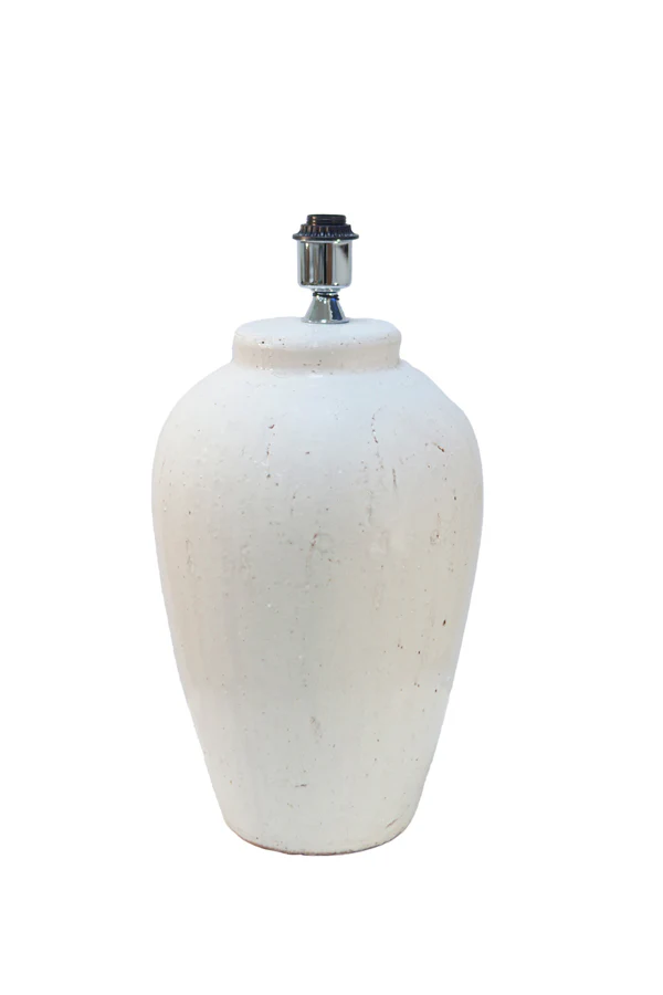 Lamp base 30x55 cm VESUVIUS white