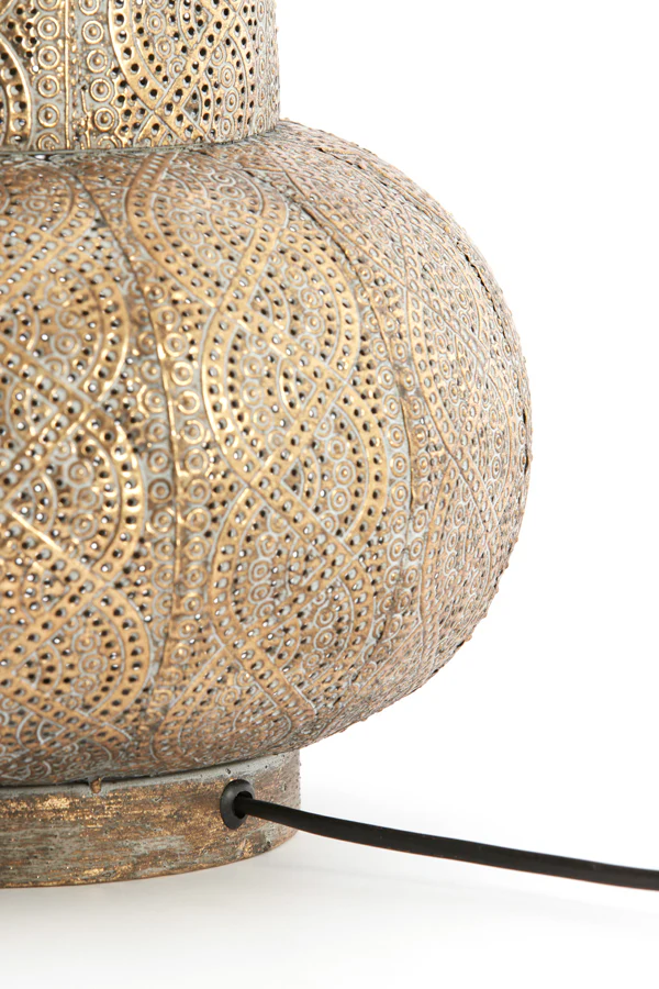 Lamp base 31x41 cm RYOTA brown gold - Image 5