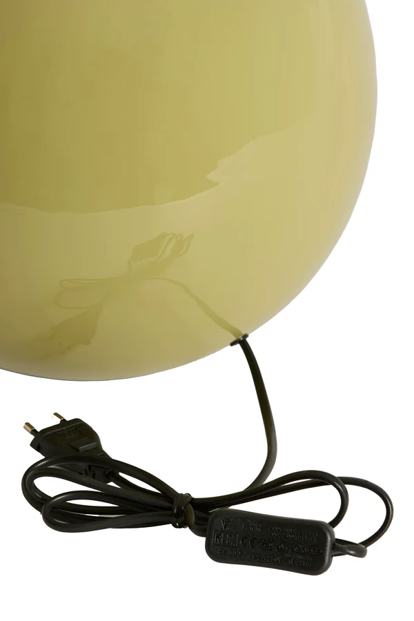 Lamp base 31x53 cm BENAO shiny olive green - Image 2