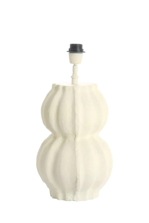 Lamp base 32x30x38 cm KELIAN cream - Image 4