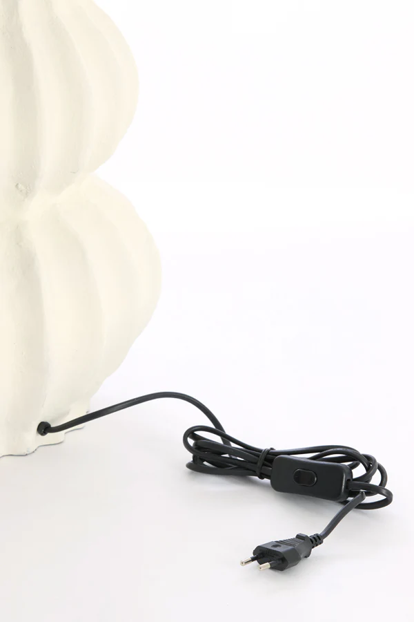 Lamp base 32x30x38 cm KELIAN cream - Image 8
