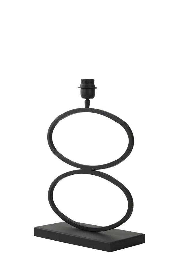 Lamp base 33x17x42 cm STELIUS matt black - Image 2
