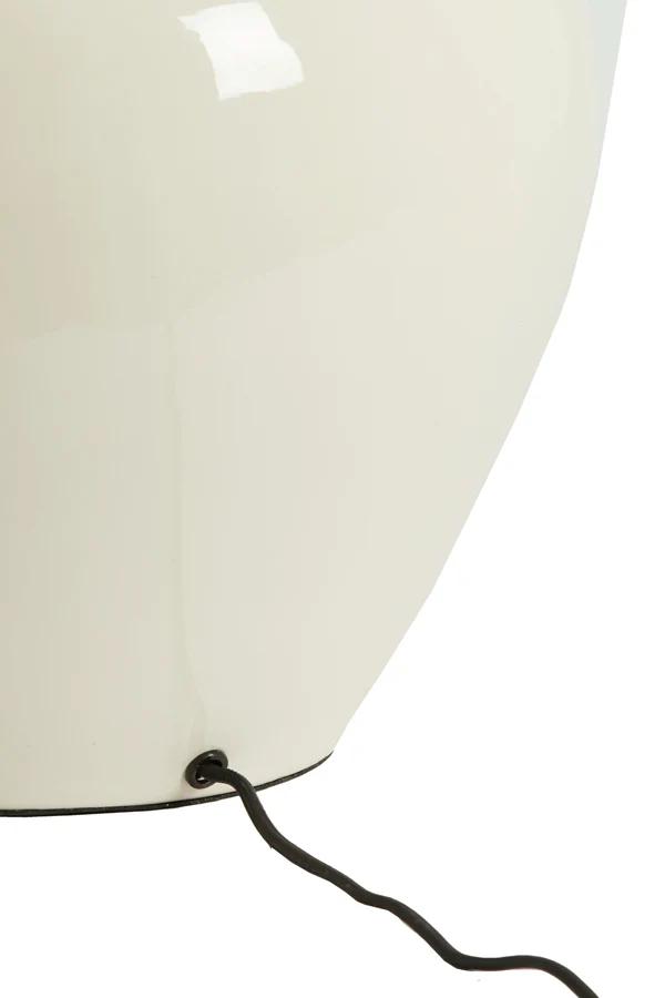 Lamp base 33x51 cm NANA shiny cream - Image 4