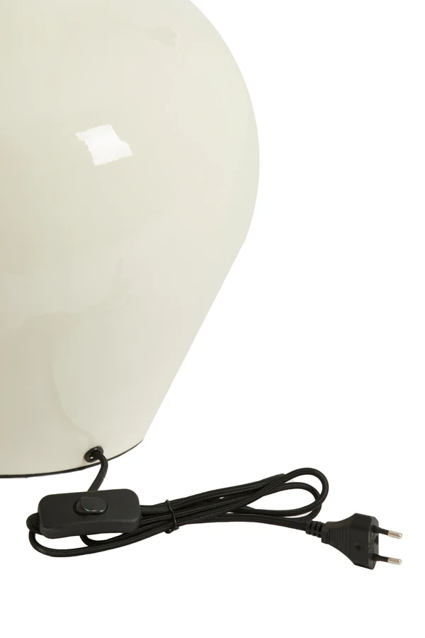Lamp base 33x51 cm NANA shiny cream - Image 6