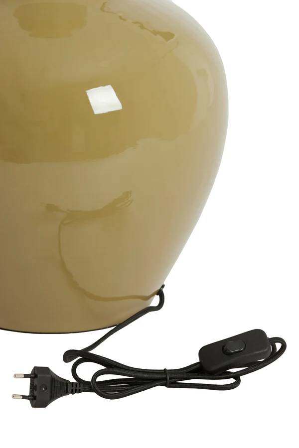 Lamp base 33x51 cm NANA shiny olive green - Image 5