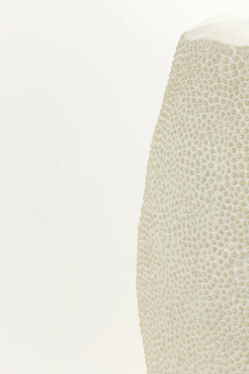 Lamp base 34,5x59 cm KYARA ceramics cream - Image 4