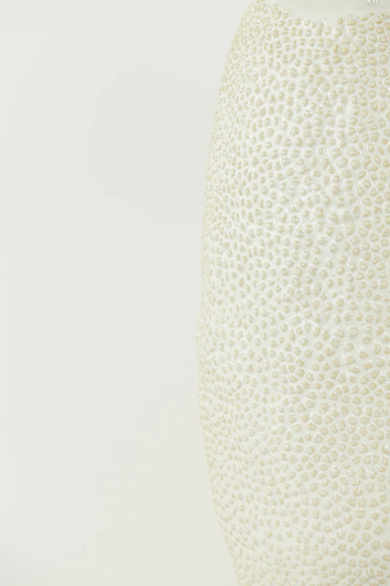 Lamp base 34,5x59 cm KYARA ceramics cream - Image 8