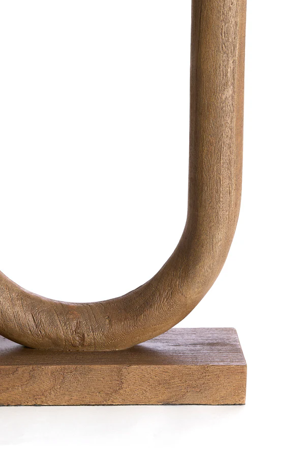 Lamp base 35x12x59 cm PACECO wood grey-dark brown - Image 5
