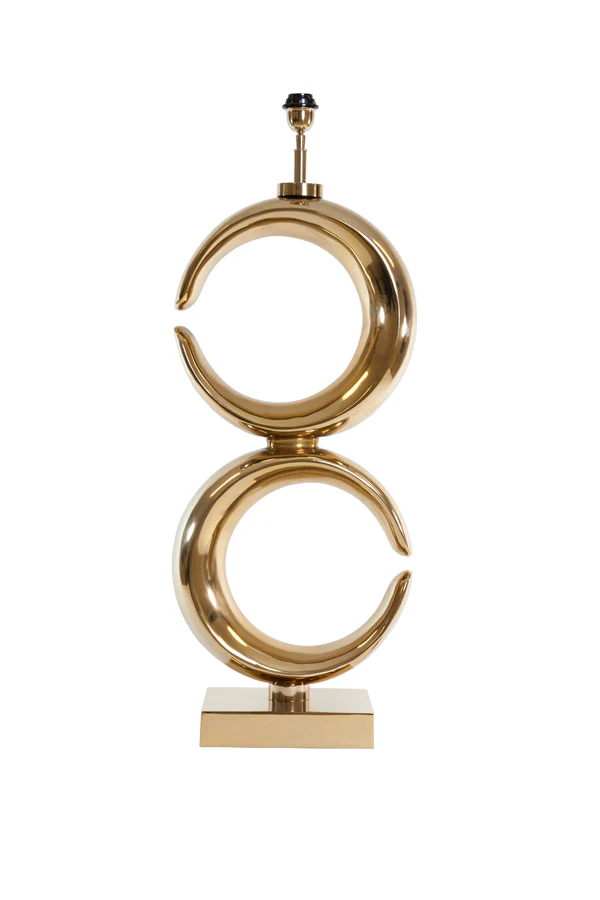 Lamp base 37x26x99 cm MAAN light gold