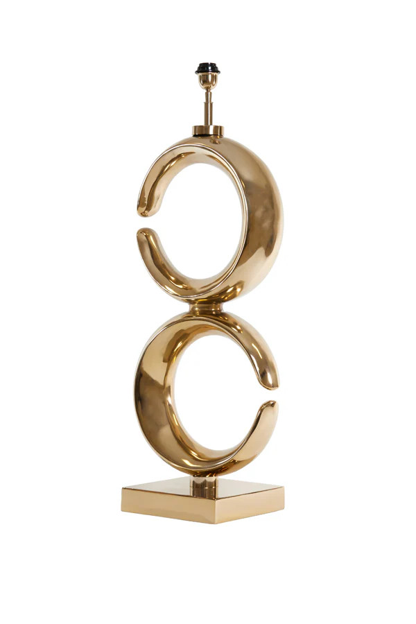 Lamp base 37x26x99 cm MAAN light gold - Image 2
