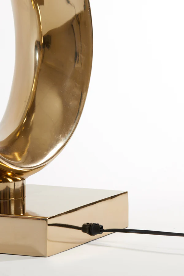 Lamp base 37x26x99 cm MAAN light gold - Image 5