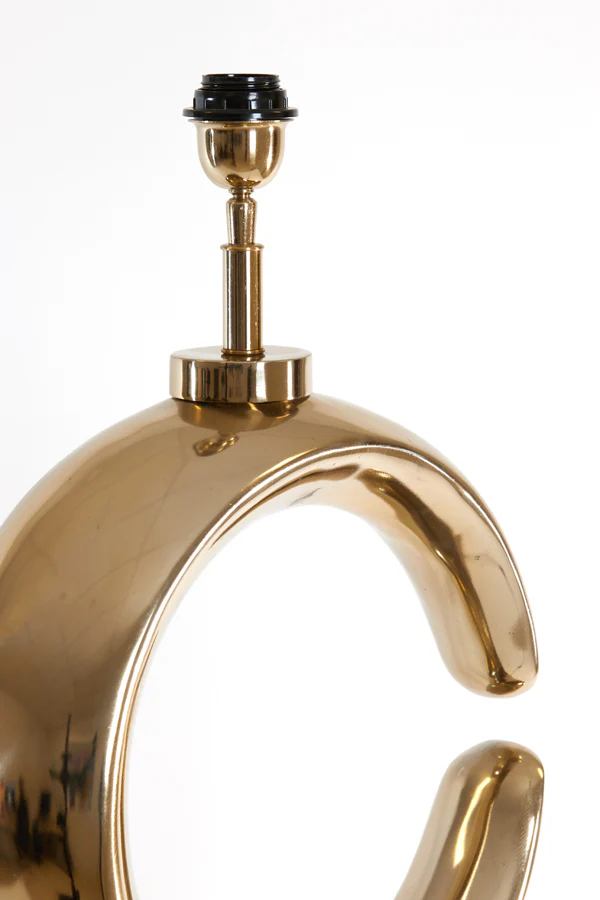 Lamp base 37x26x99 cm MAAN light gold - Image 6