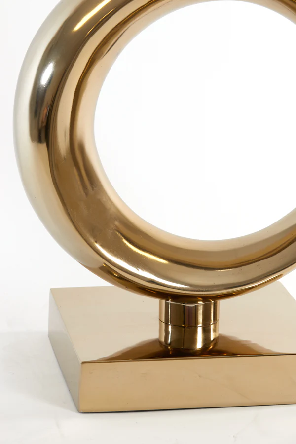 Lamp base 37x26x99 cm MAAN light gold - Image 8