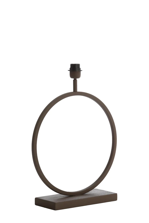 Lamp base 40x12,5x53 cm LIVA brown - Image 2