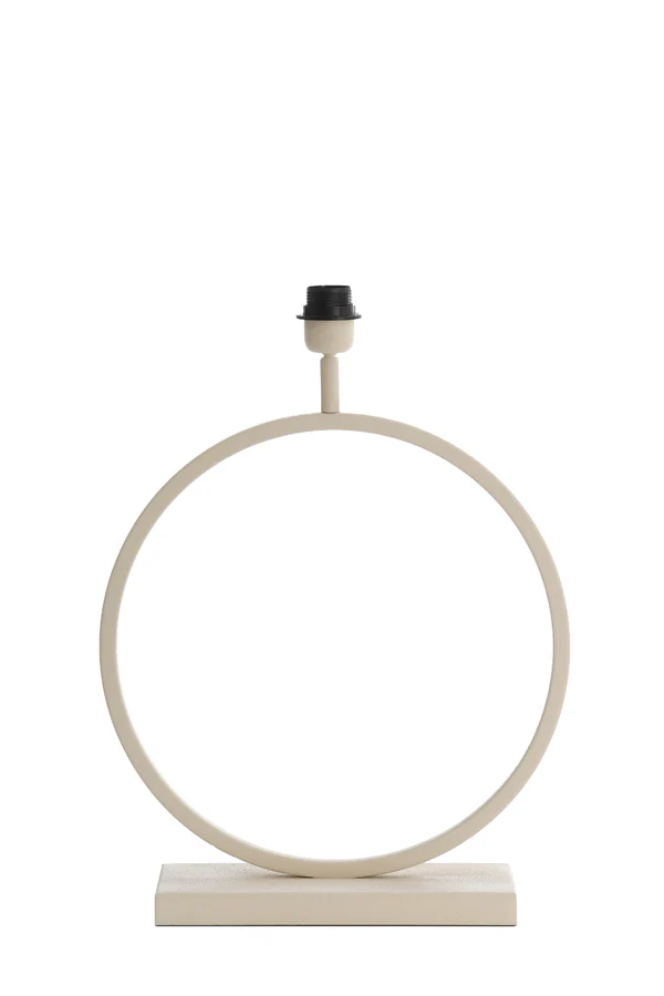 Lamp base 40x12,5x53 cm LIVA cream