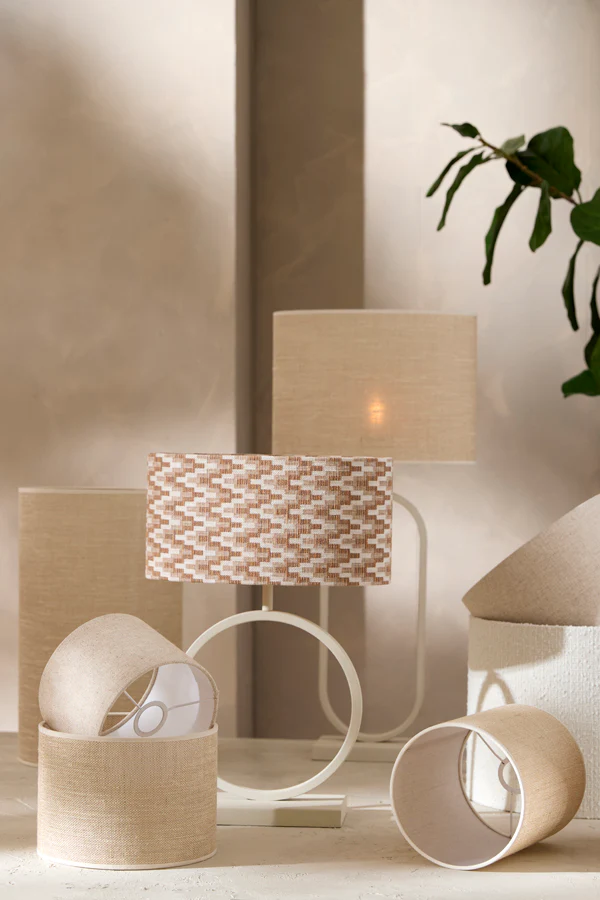 Lamp base 40x12,5x53 cm LIVA cream - Image 7