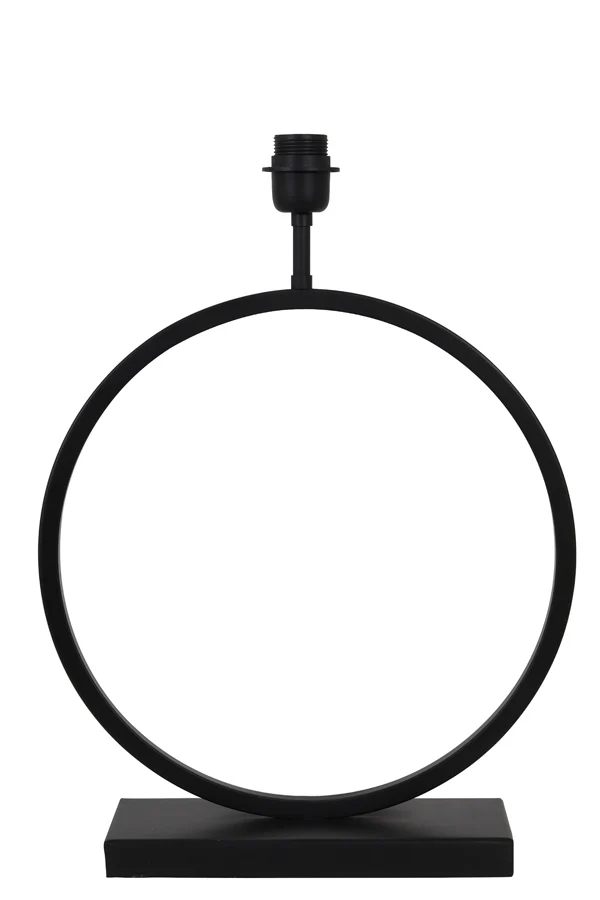 Lamp base 40x12,5x53 cm LIVA matt black