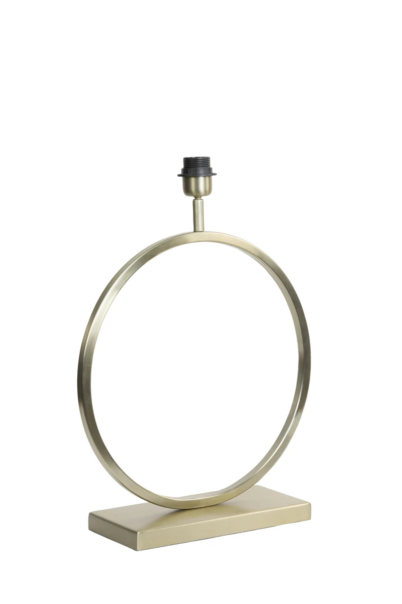 Lamp base 40x13x52 cm LIVA light gold - Image 2