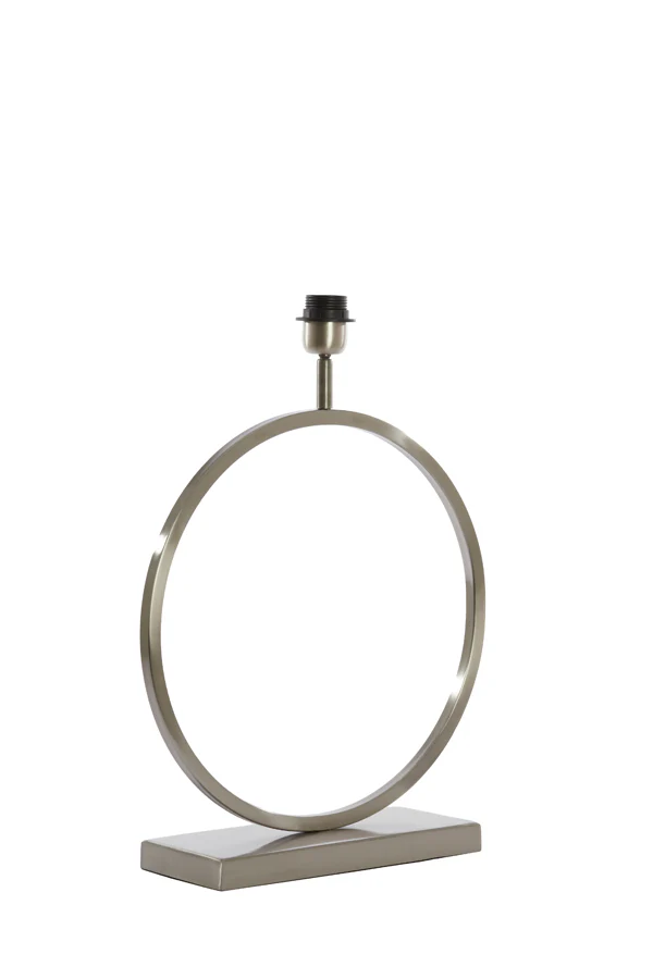 Lamp base 40x13x52 cm LIVA nickel satin - Image 2