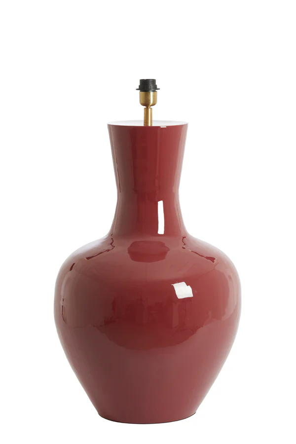 Lamp base 46x69 cm NANA shiny burgundy