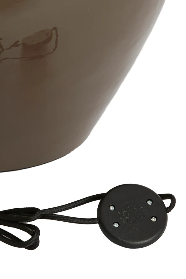 Lamp base 46x69 cm NANA shiny dark brown - Image 2
