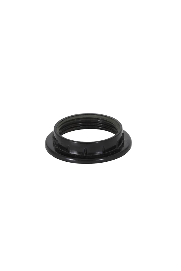 Lampholder rings S/24 6x1,5 cm E27 black