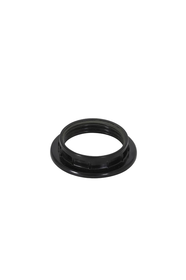 Lampholder rings S/24 6x1,5 cm E27 black - Image 2