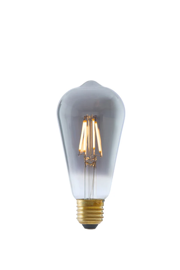 LED angular 6,5x14,5 cm LIGHT 4W smoked E27 dimmable - Image 3