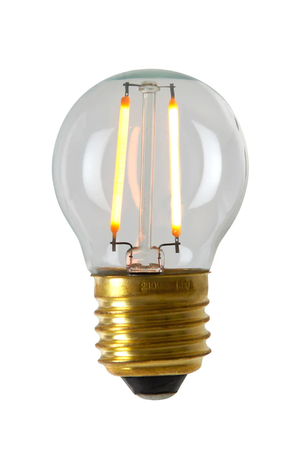 LED spherical 4,5x7 cm LIGHT 2W clear E27 dimmable - Image 4