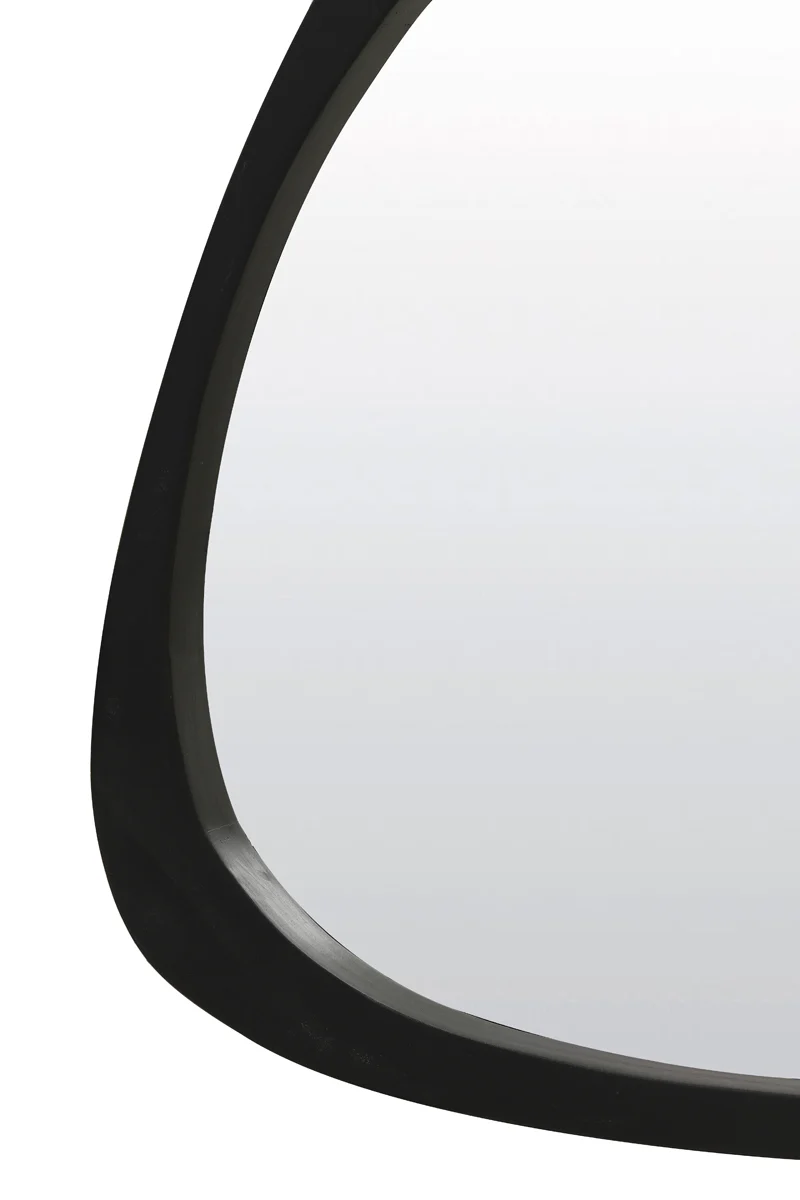 Mirror 120x5x80 cm SONORA wood black - Image 5