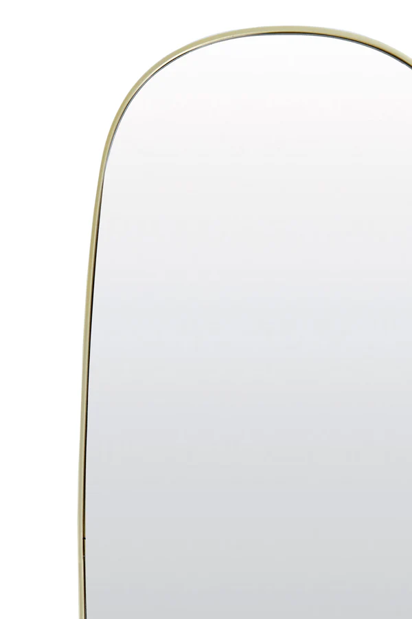 Mirror 40x1,5x100 cm LIBRA clear glass+gold - Image 2