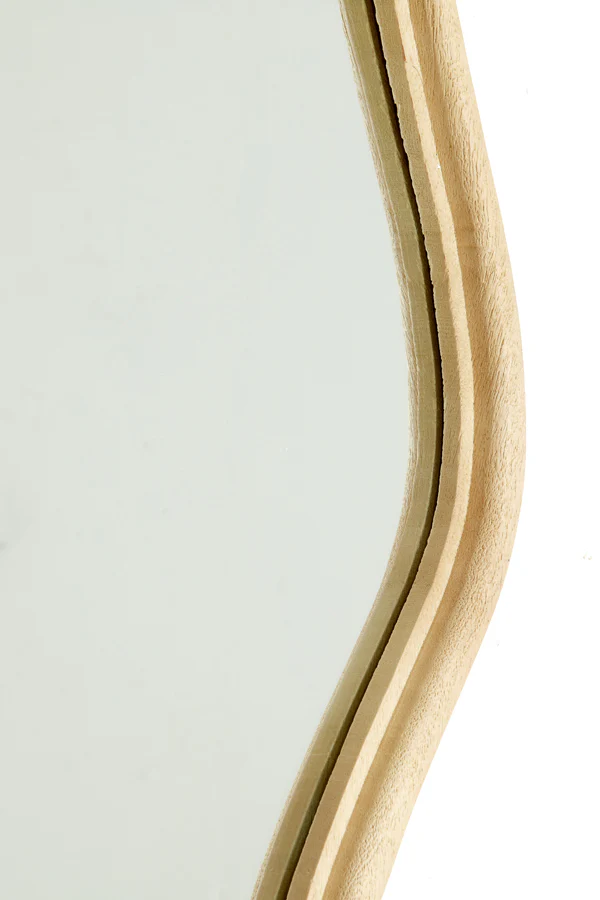 Mirror 44x4x80 cm CELANO wood matt natural - Image 3