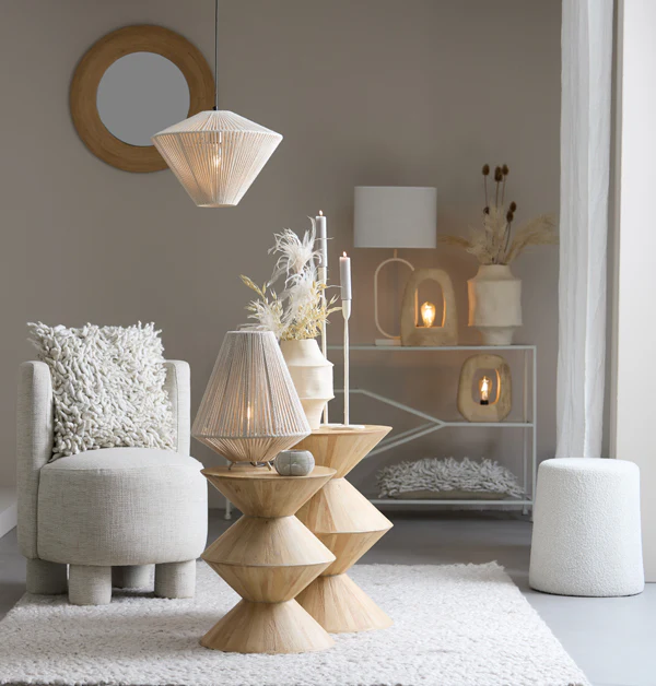 Mirror 71x4,5 cm PIEDRE rattan brown - Image 5