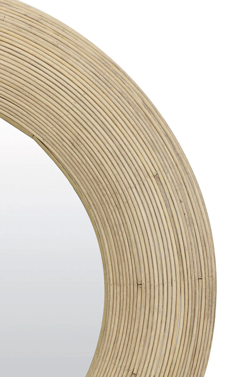 Mirror 71x4,5 cm PIEDRE rattan natural - Image 4