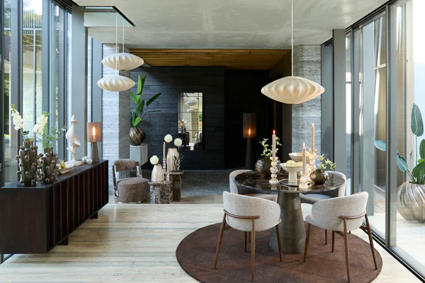 Mirror 77x3x183 cm RINCON clear glass+matt black - Image 7