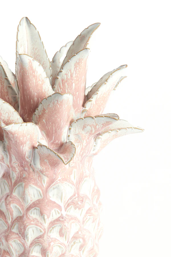 Ornament 15,5x21,5 cm NANASI ceramics light pink - Image 2