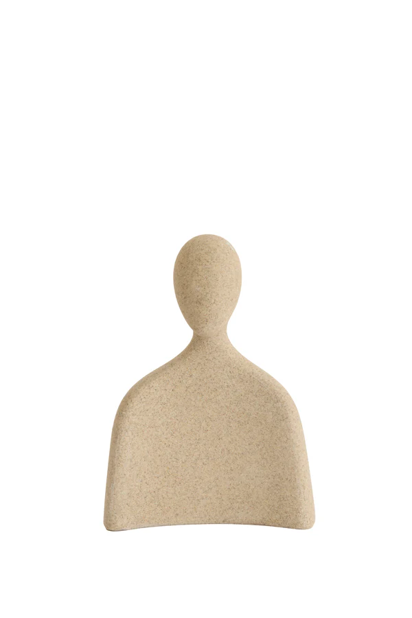 Ornament 15x6,5x21,5 cm HEAD sand - Image 2