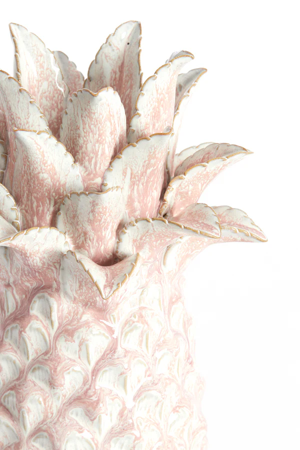 Ornament 18x30,5 cm NANASI ceramics light pink - Image 2