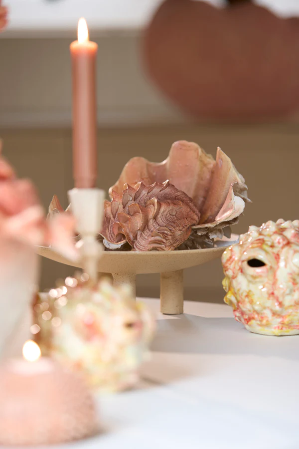 Ornament 23,5x18x11 cm SHELL coral+cream - Image 5