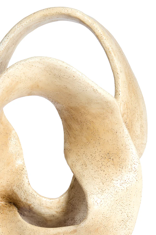 Ornament 25x16x47 cm ISOLDE antique sand - Image 3