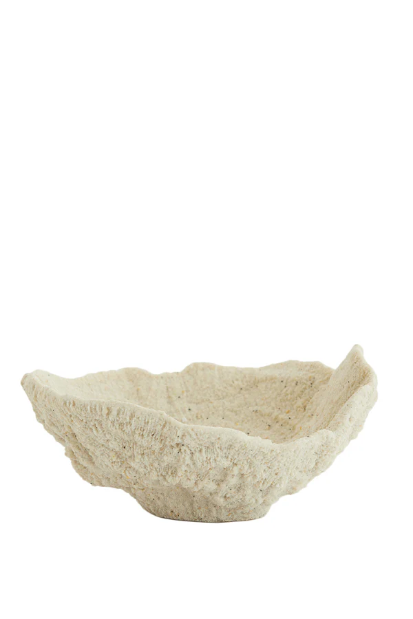 Ornament 25x23x11 cm CORAL cream - Image 2